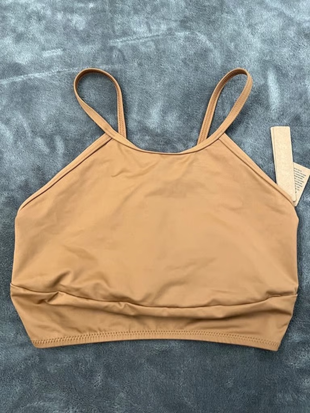 NWT Skims Signature Swim High Neck Top - Size XLarge